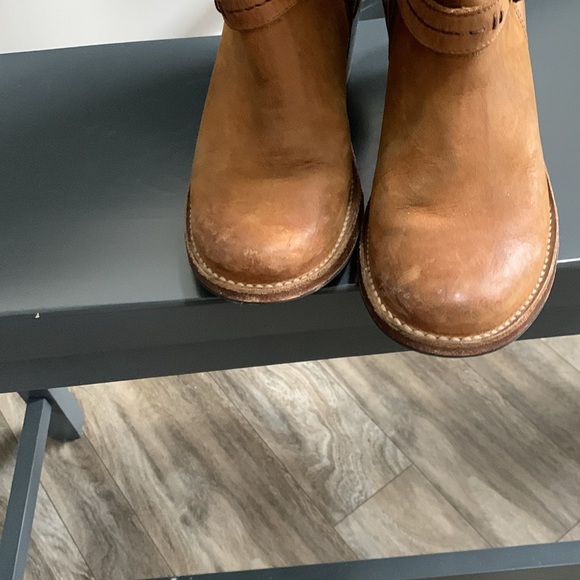 Frye Tan Heeled Boots - Picture 7 of 12